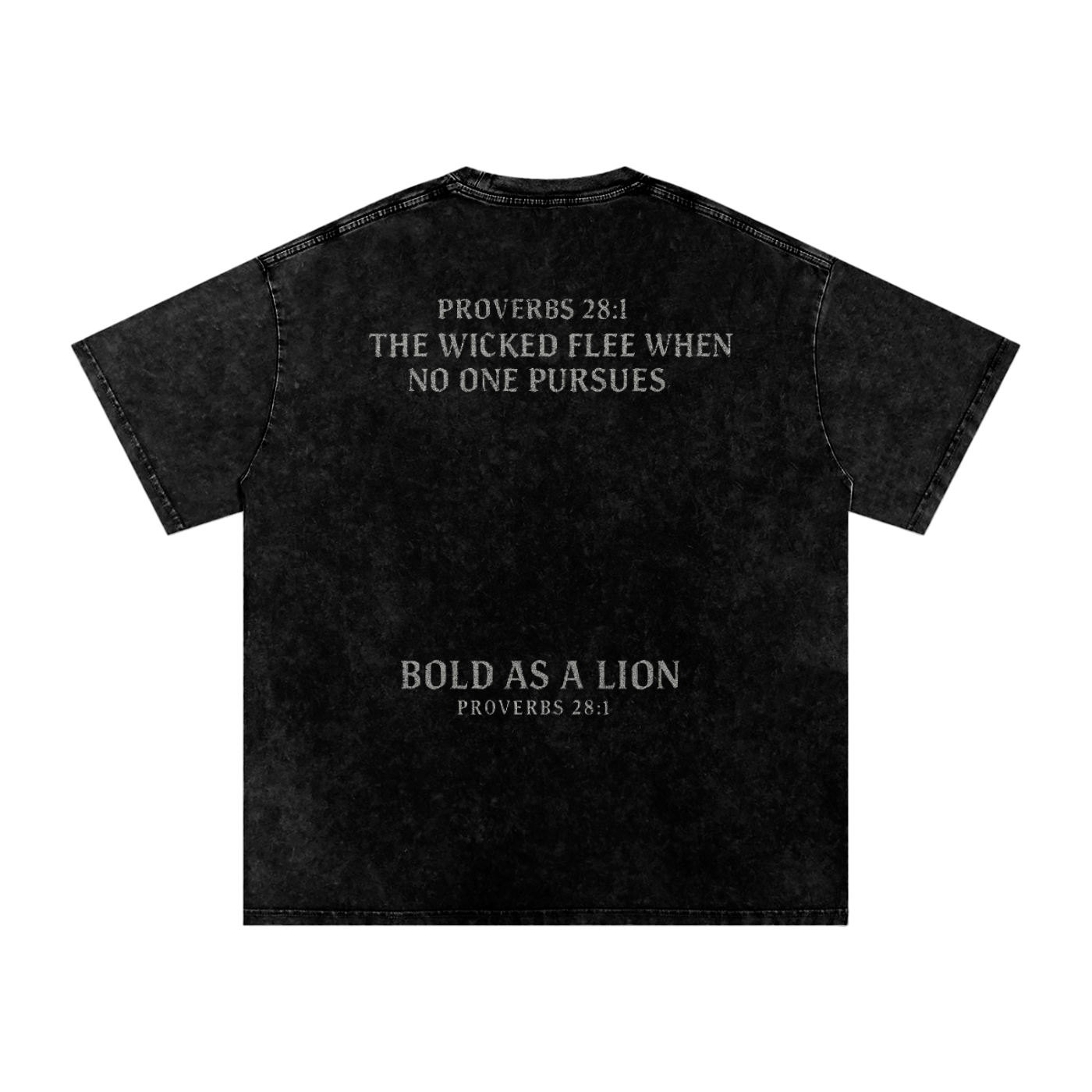 Acid Wash Oversize T-Shirt - 250 GSM