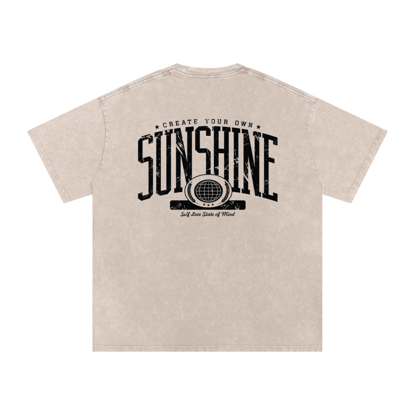 Acid Wash Oversize T-Shirt - 250 GSM