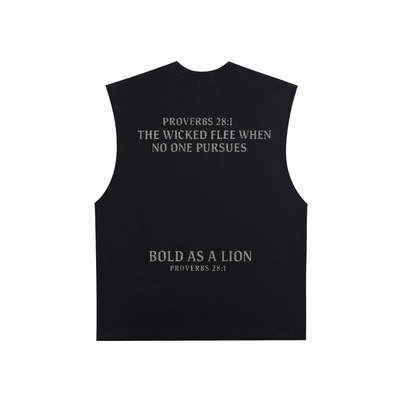 Raw Edge Cotton Tank Top