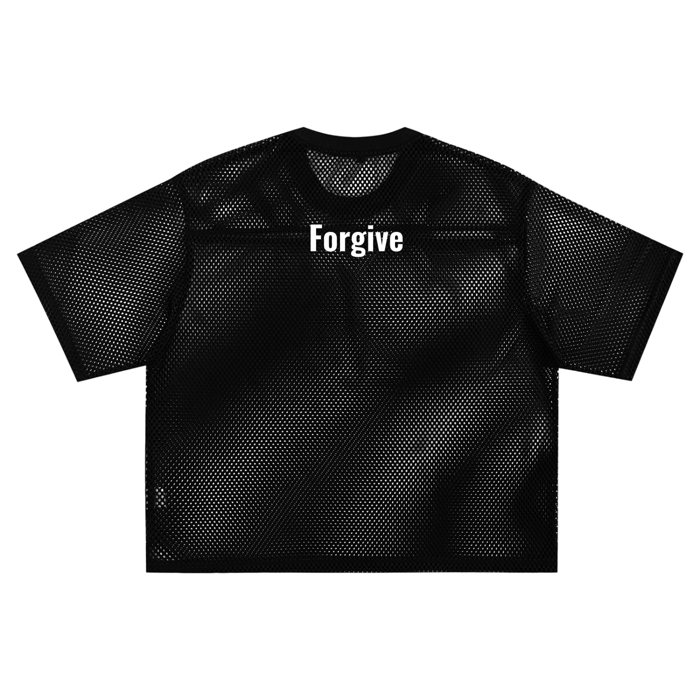 See-through Boxy Net T-shirt