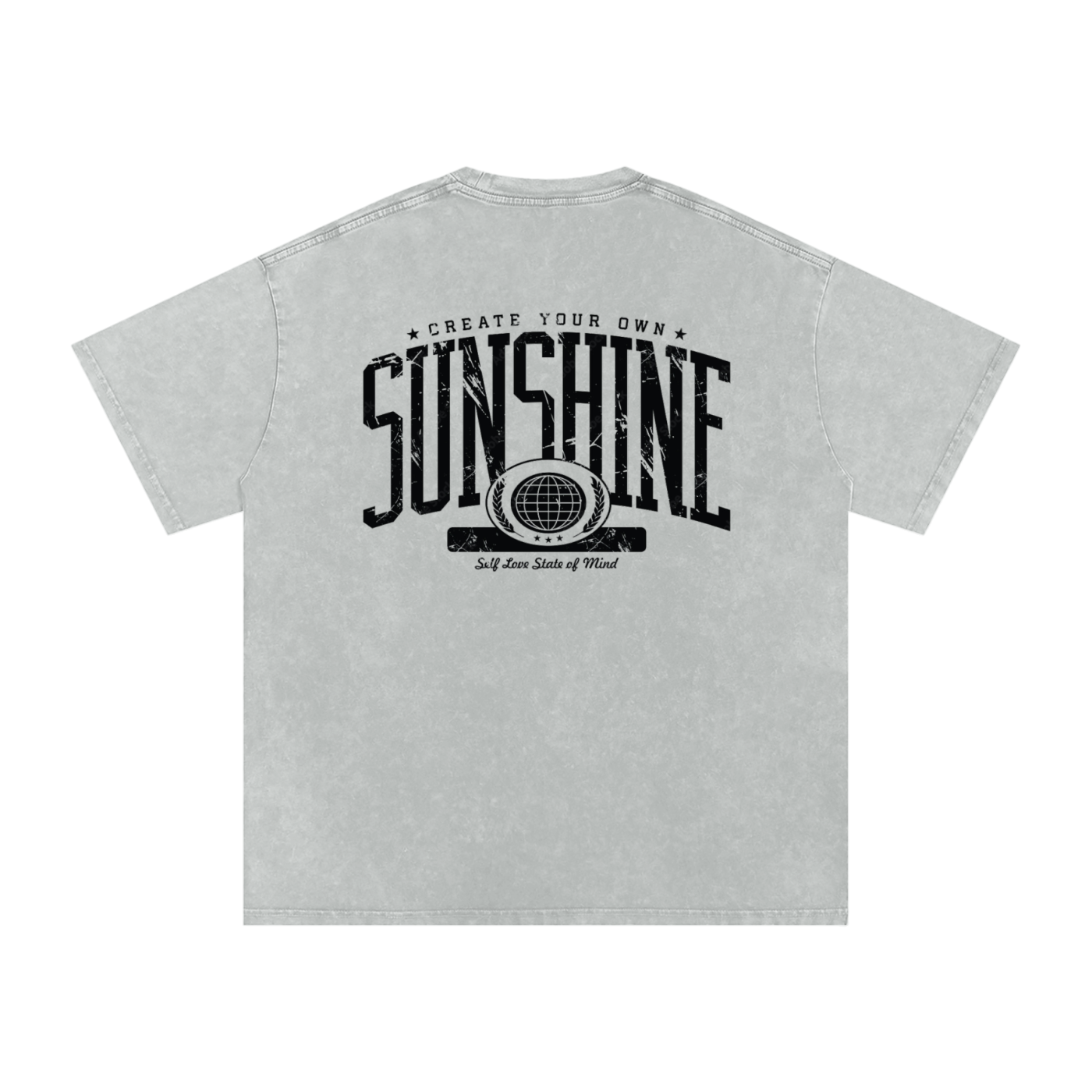 Acid Wash Oversize T-Shirt - 250 GSM