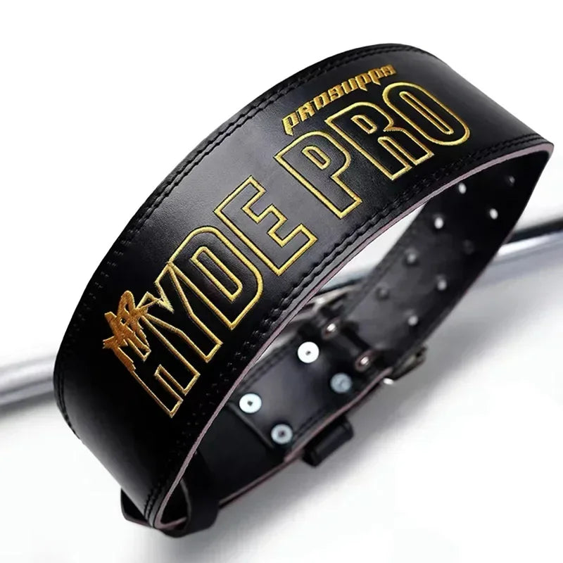 Weight Lifting Leather Belt