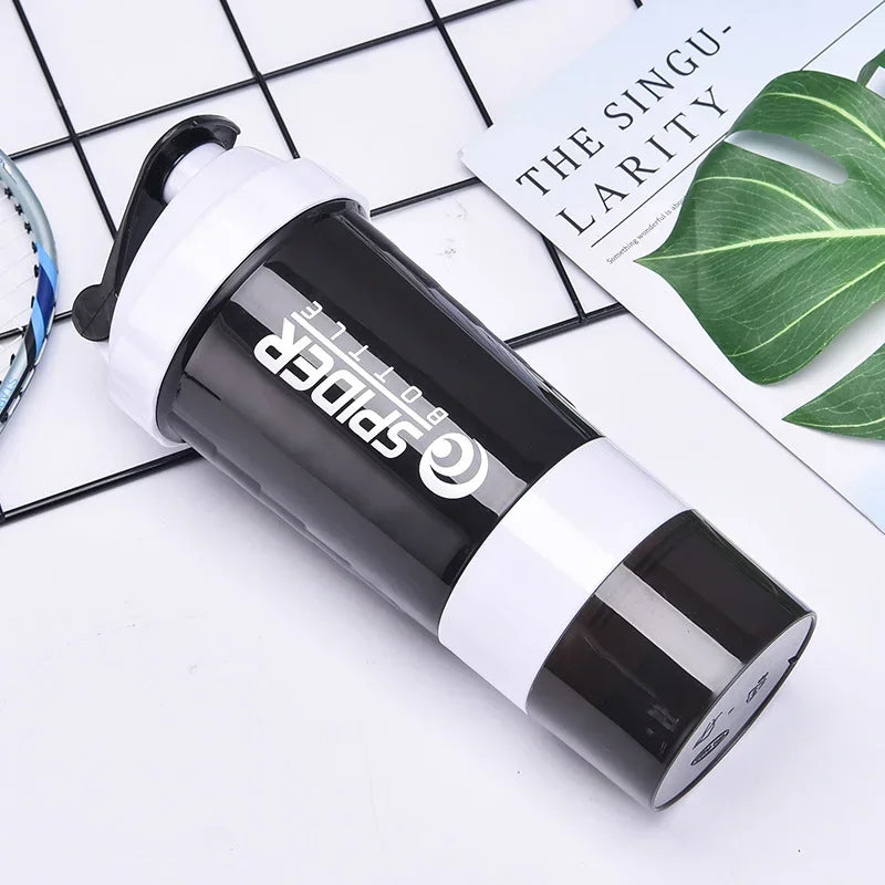 SPIDER bottle 3 Layer Sports Shaker Bottle Protein Shaker