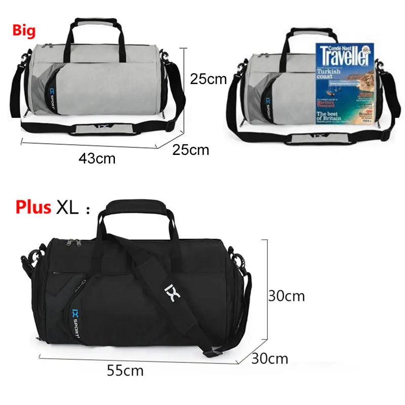 Large IX Plus XL Gym Bag Fitness Bags