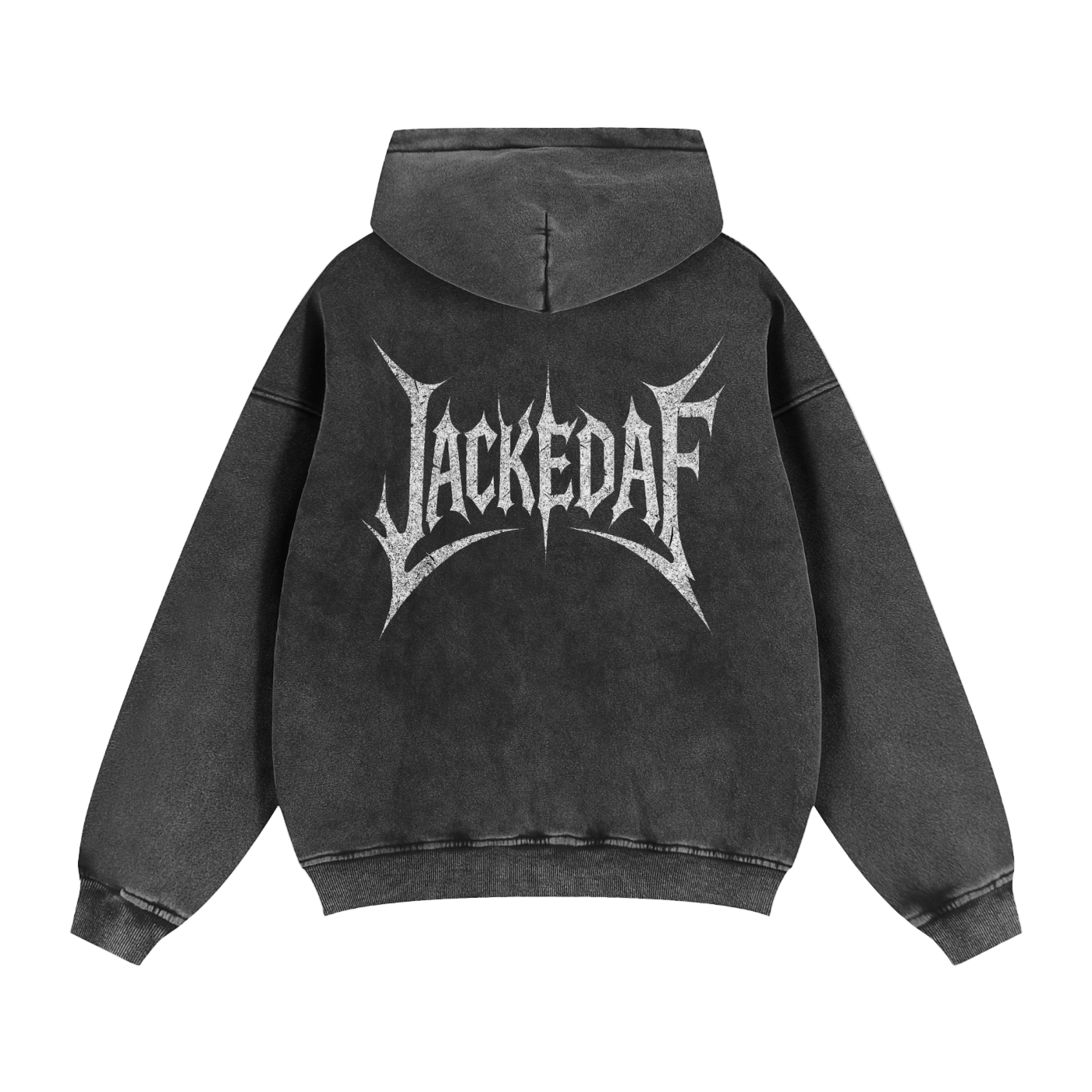 Zip-Through Boxy Fleece Hoodie