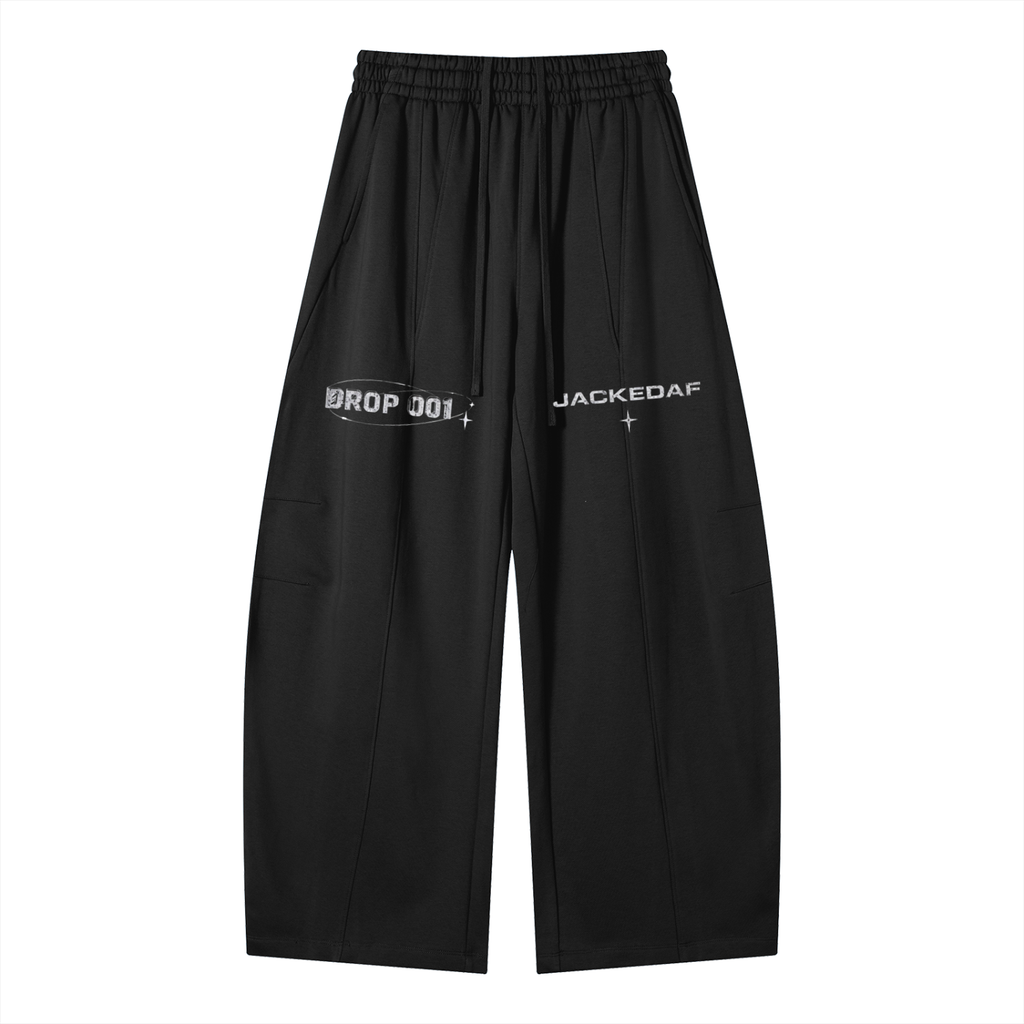 Heavyweight Wide Leg Panel Sweatpants