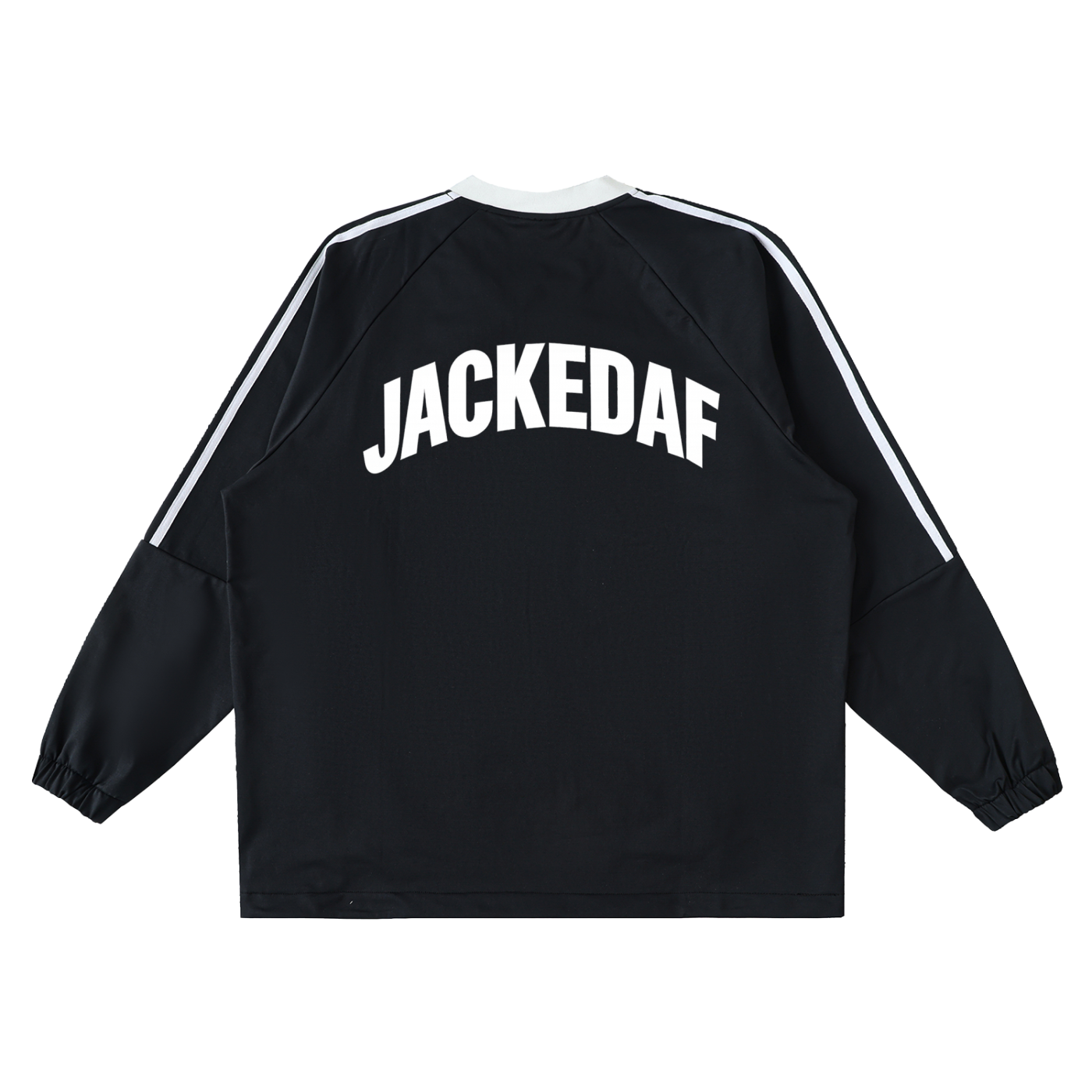 Color-Block V-Neck Long-Sleeve T-Shirt