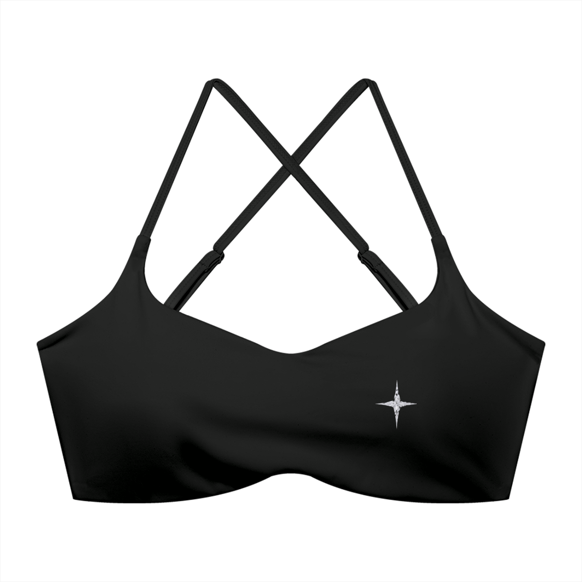 Women's Cropped Sports Bra