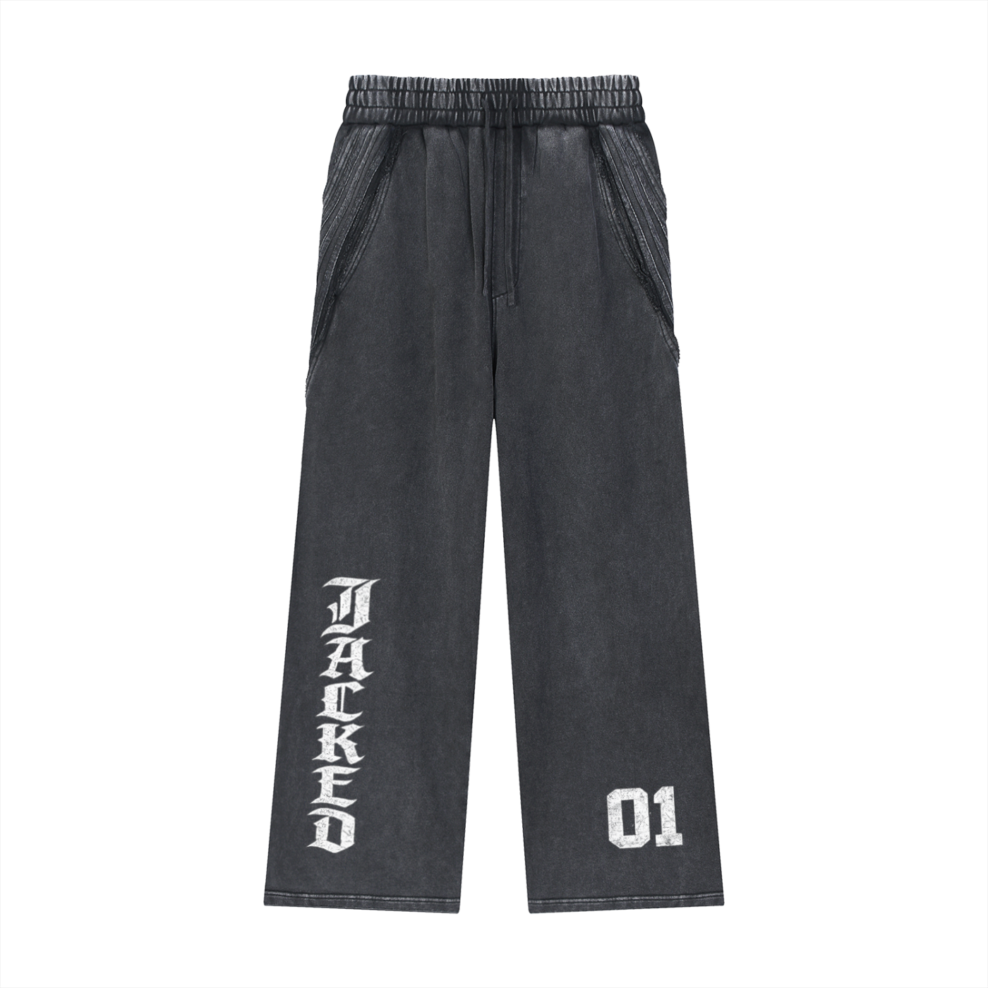 Tape Raw Edge Sweatpants