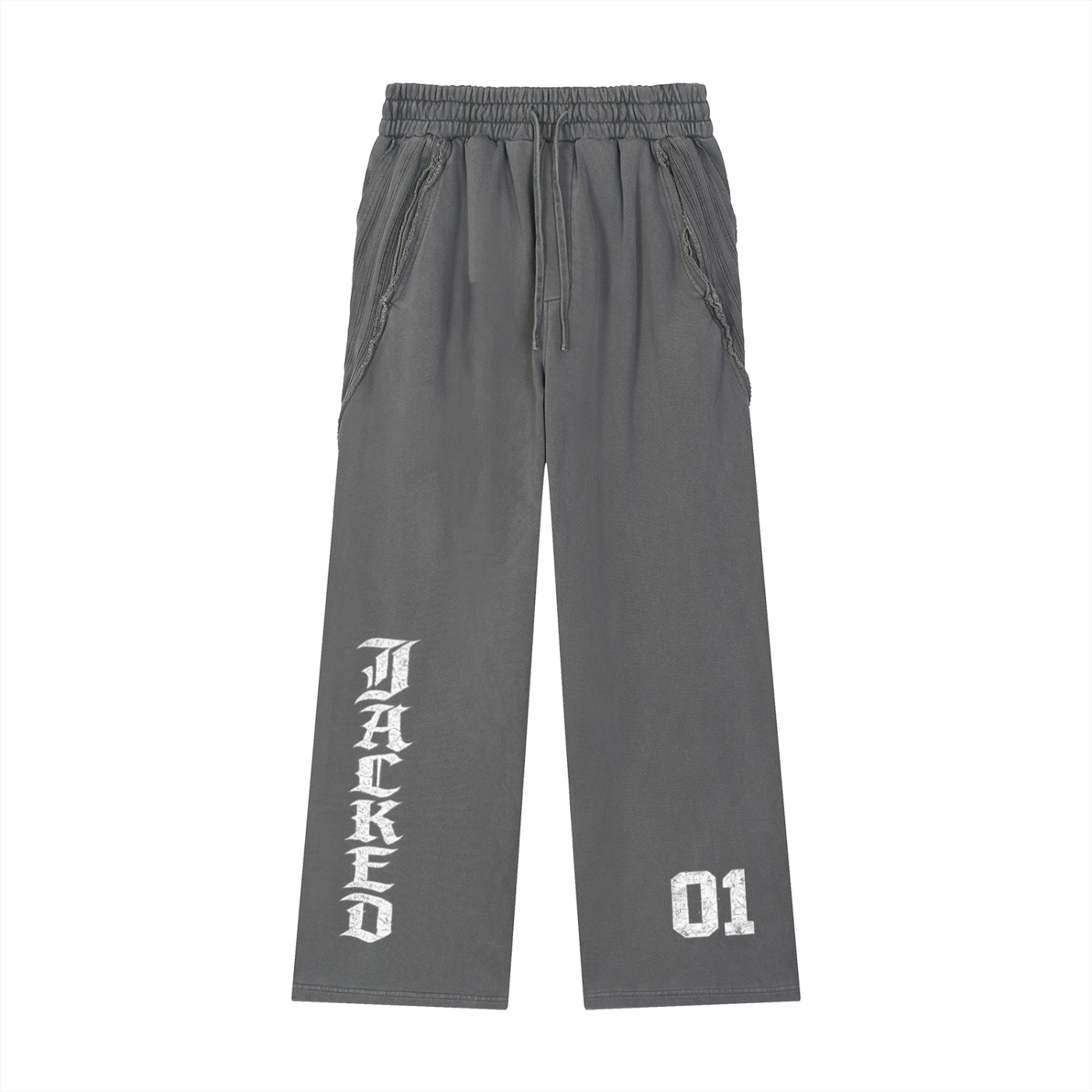 Tape Raw Edge Sweatpants