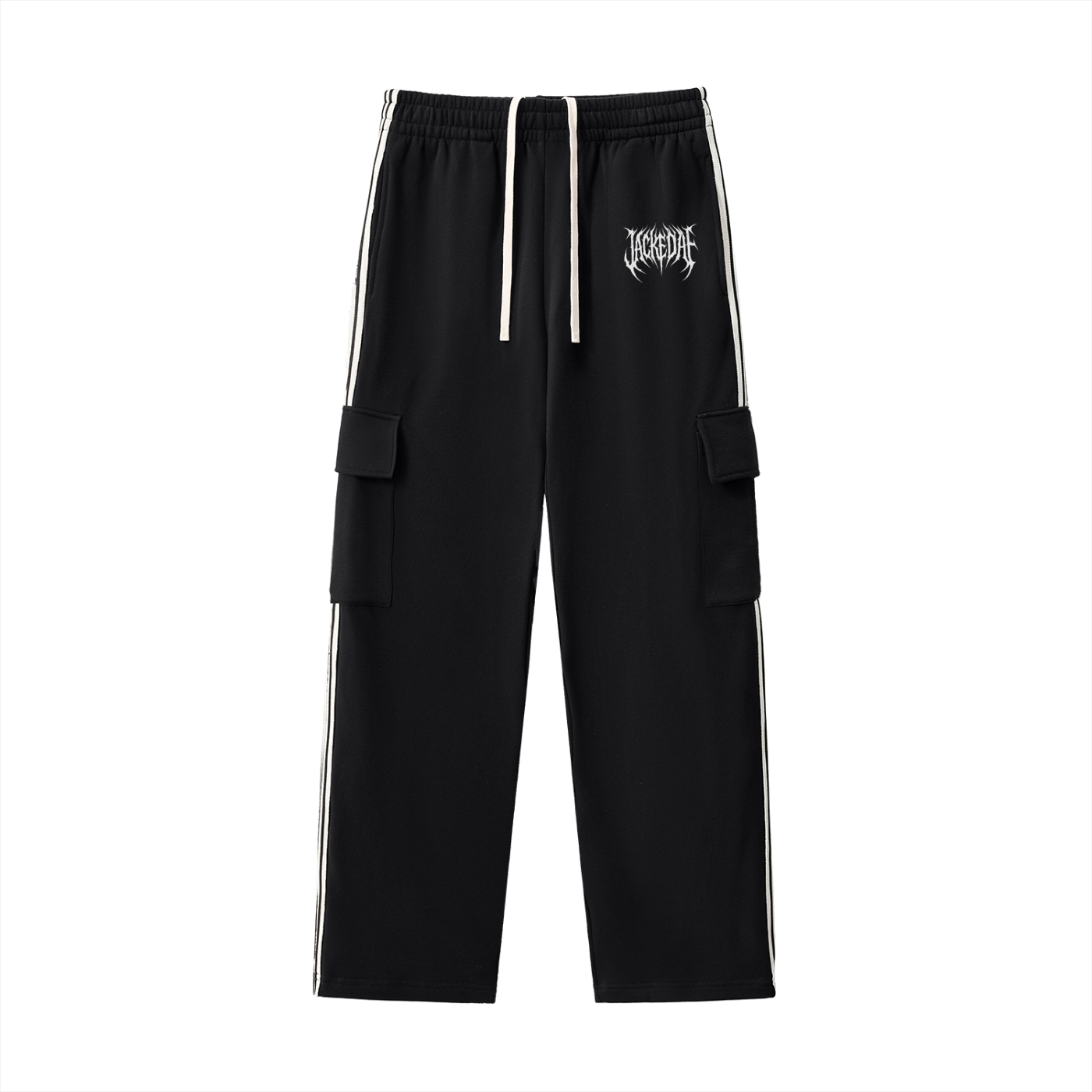 Side Stripe Straight-Leg Pants