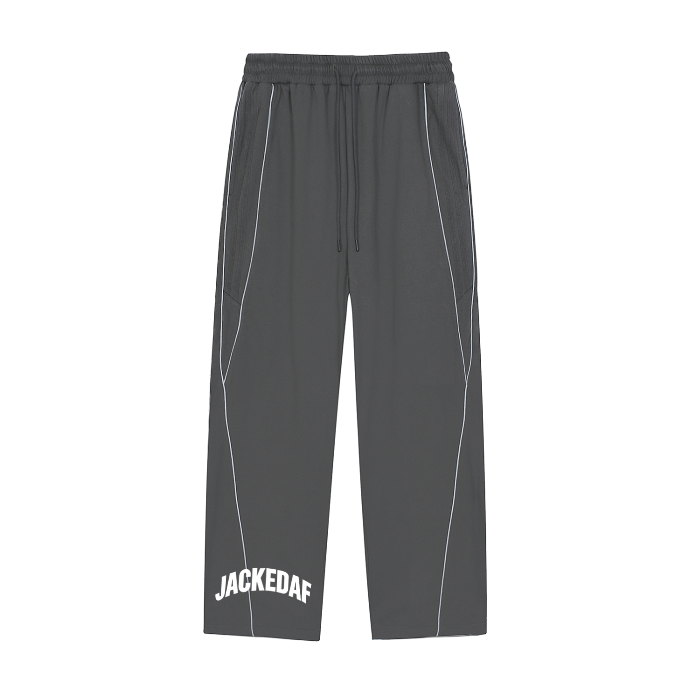 Reflection Striped Straight-Leg Sweatpants