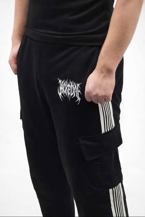 Side Stripe Straight-Leg Pants