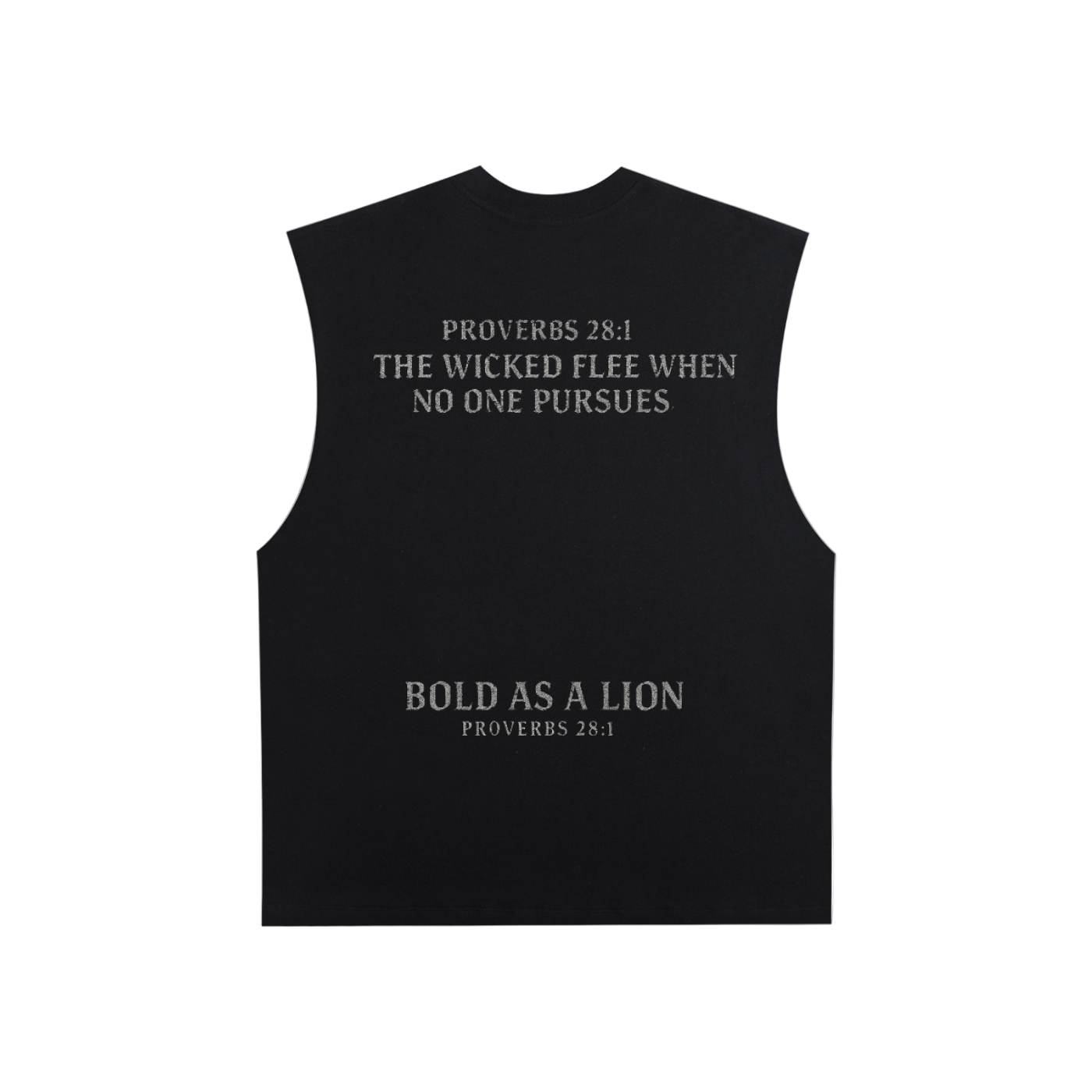 Raw Edge Cotton Tank Top