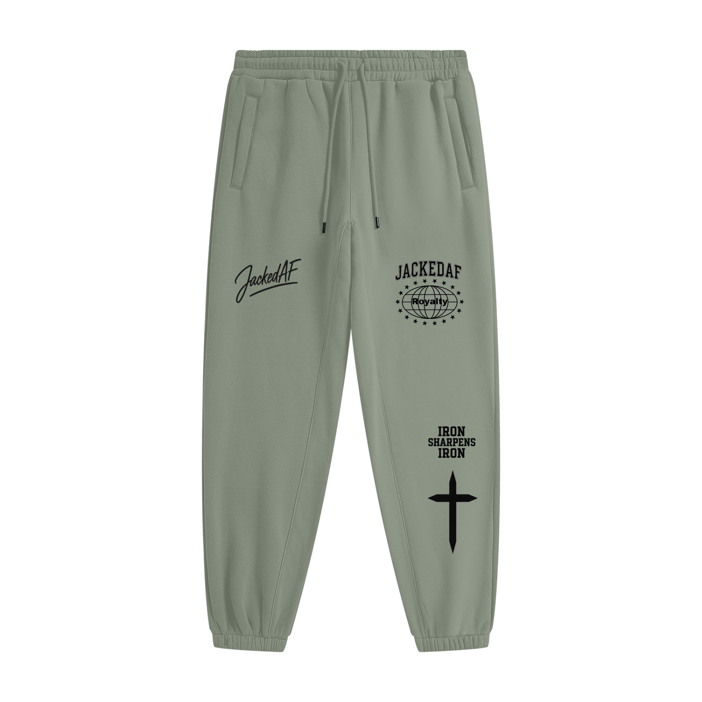 Streetwear Unisex Fleece Joggers