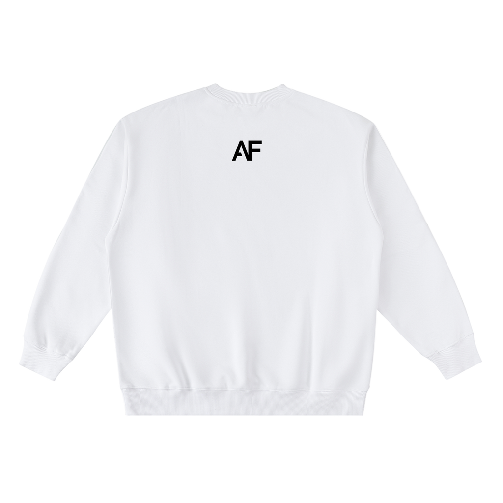 Oversized Crewneck Taped Sweatshirt