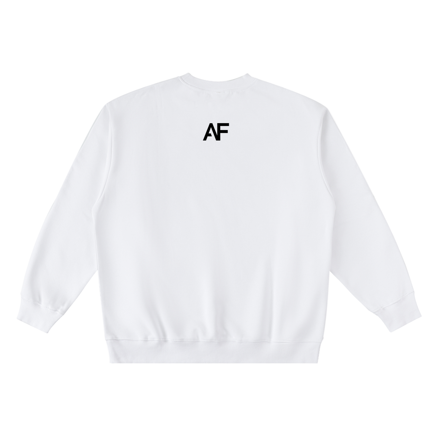 Oversized Crewneck Taped Sweatshirt