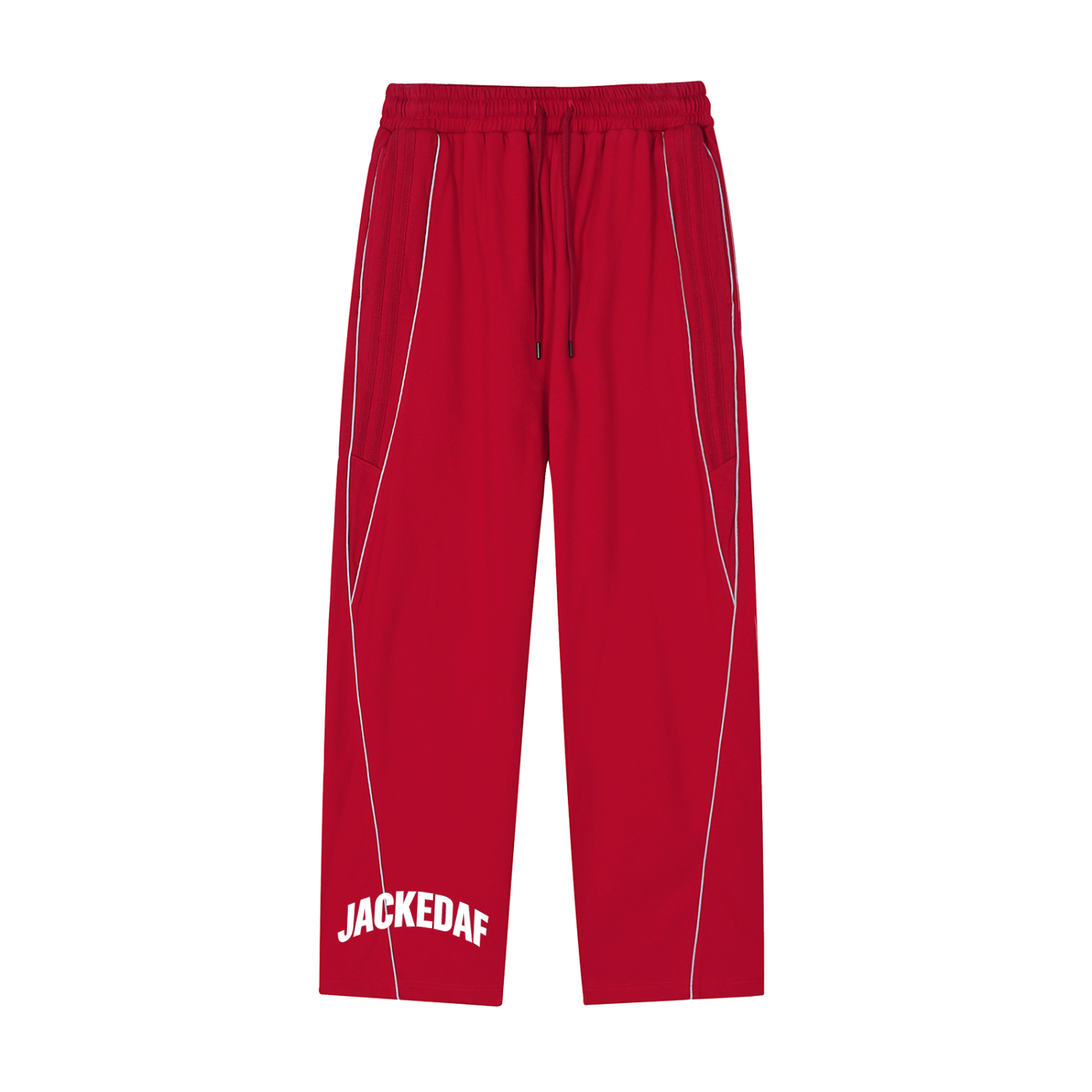 Reflection Striped Straight-Leg Sweatpants