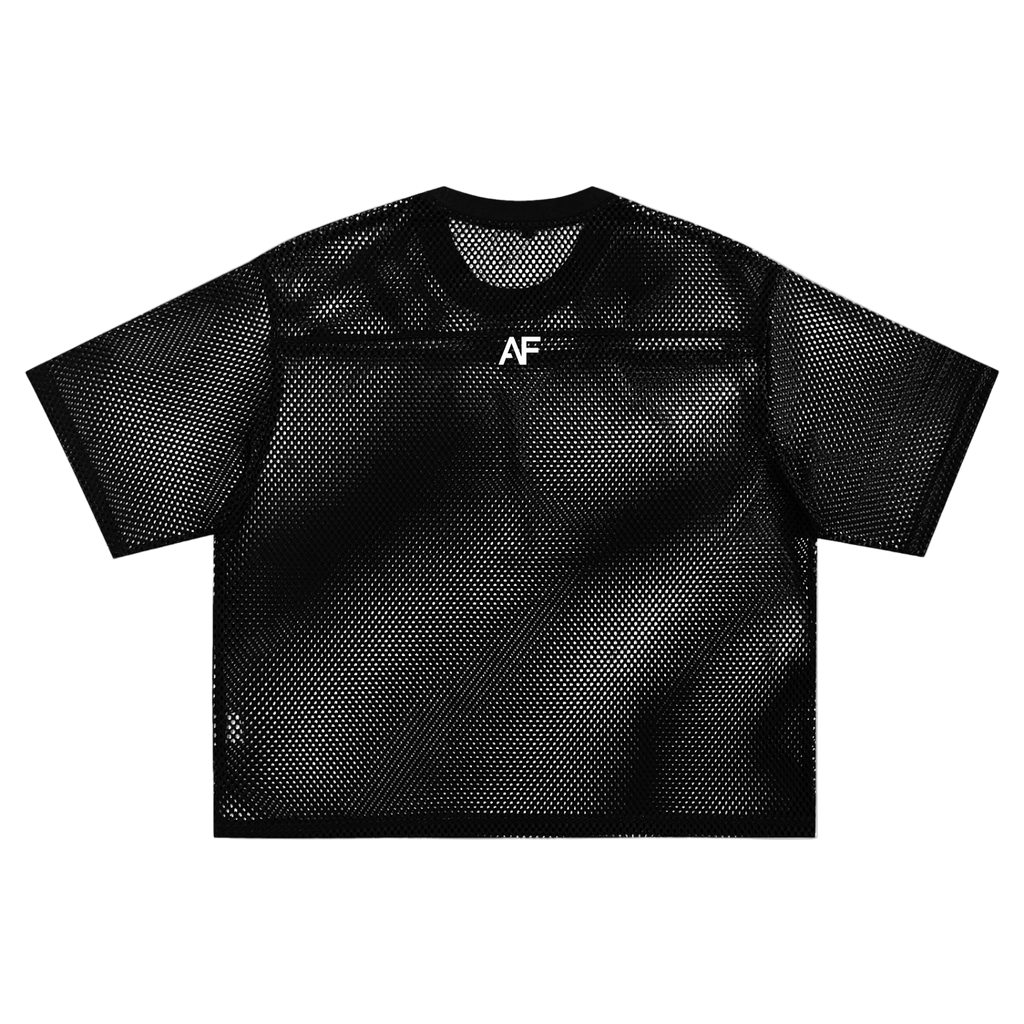See-through Boxy Net T-shirt