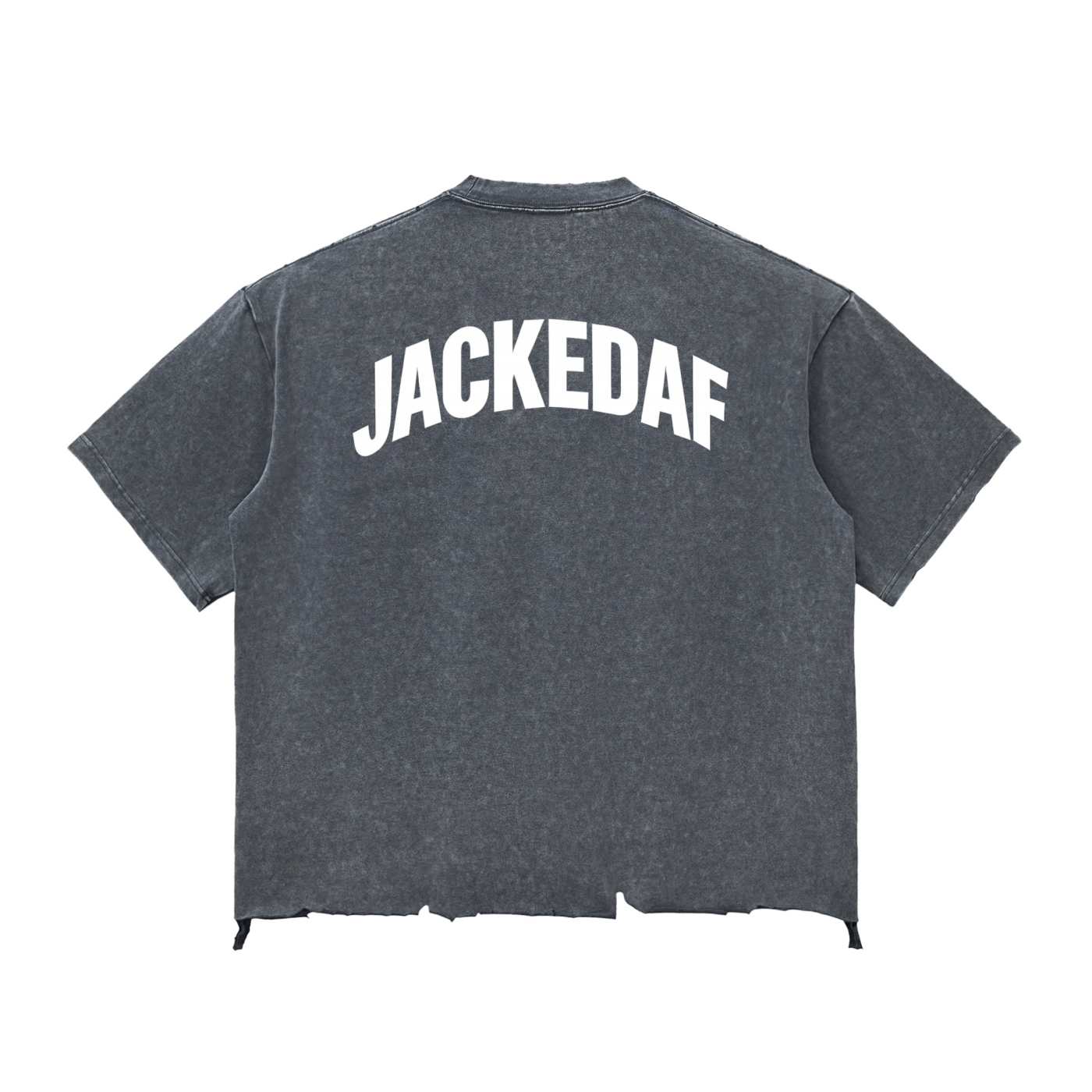 Snow Wash Raw-Hem Boxy T-shirt