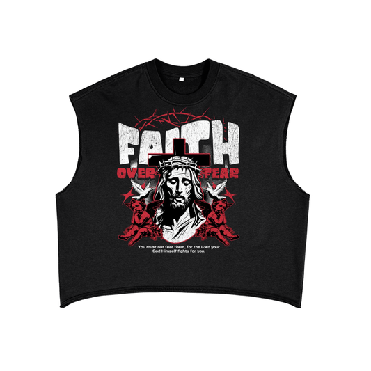 French Terry Boxy Tank Top